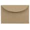JAM Paper 3.63" x 2.38" Brown Kraft Recycled Mini Envelopes, 50ct.